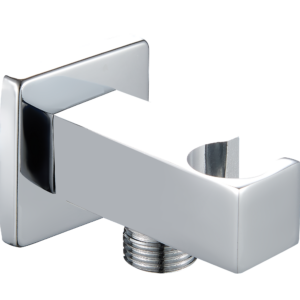 Παροχή ντούζ τετράγωνη με στήριγμα τηλεφώνου