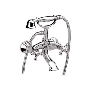 Μπαταρία λουτρού χρωμέ ρετρό Daniel