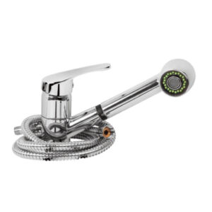 Μπαταρία κουζίνας με ντουζάκι χαμηλή Lavinya.