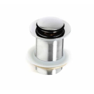 Αυτόματη βαλβίδα νιπτήρος χωρίς υπερχείλιση μικρή τάπα