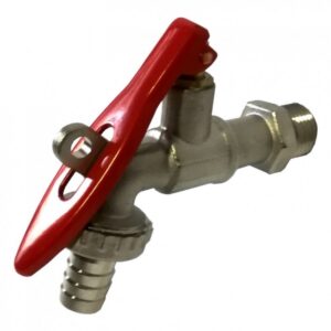 Κάνουλα σφαιρική με λουκέτο