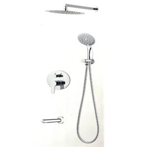 Μπαταρία ντουζιέρας εντοιχισμένη