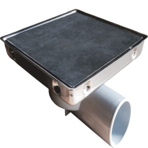 Σιφόνι δαπέδου τετράγωνο για πλακάκι