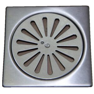 Σχάρα inox στρογγυλή/τετράγωνη